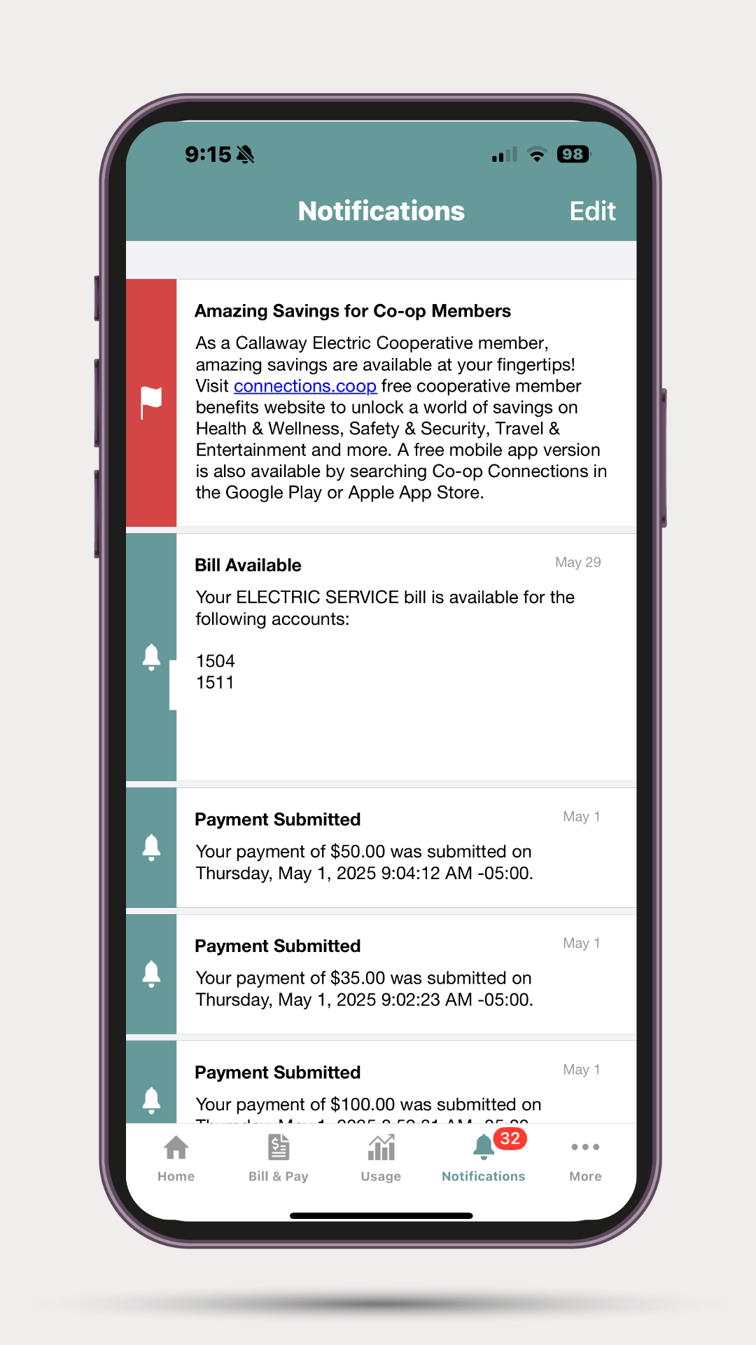 SmartHub Screen Alerts
