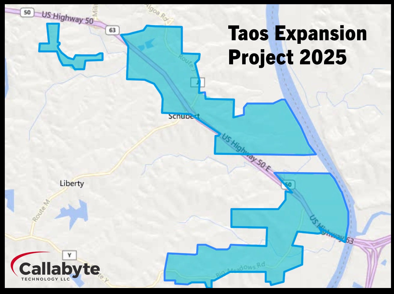 Taos Expansion Map